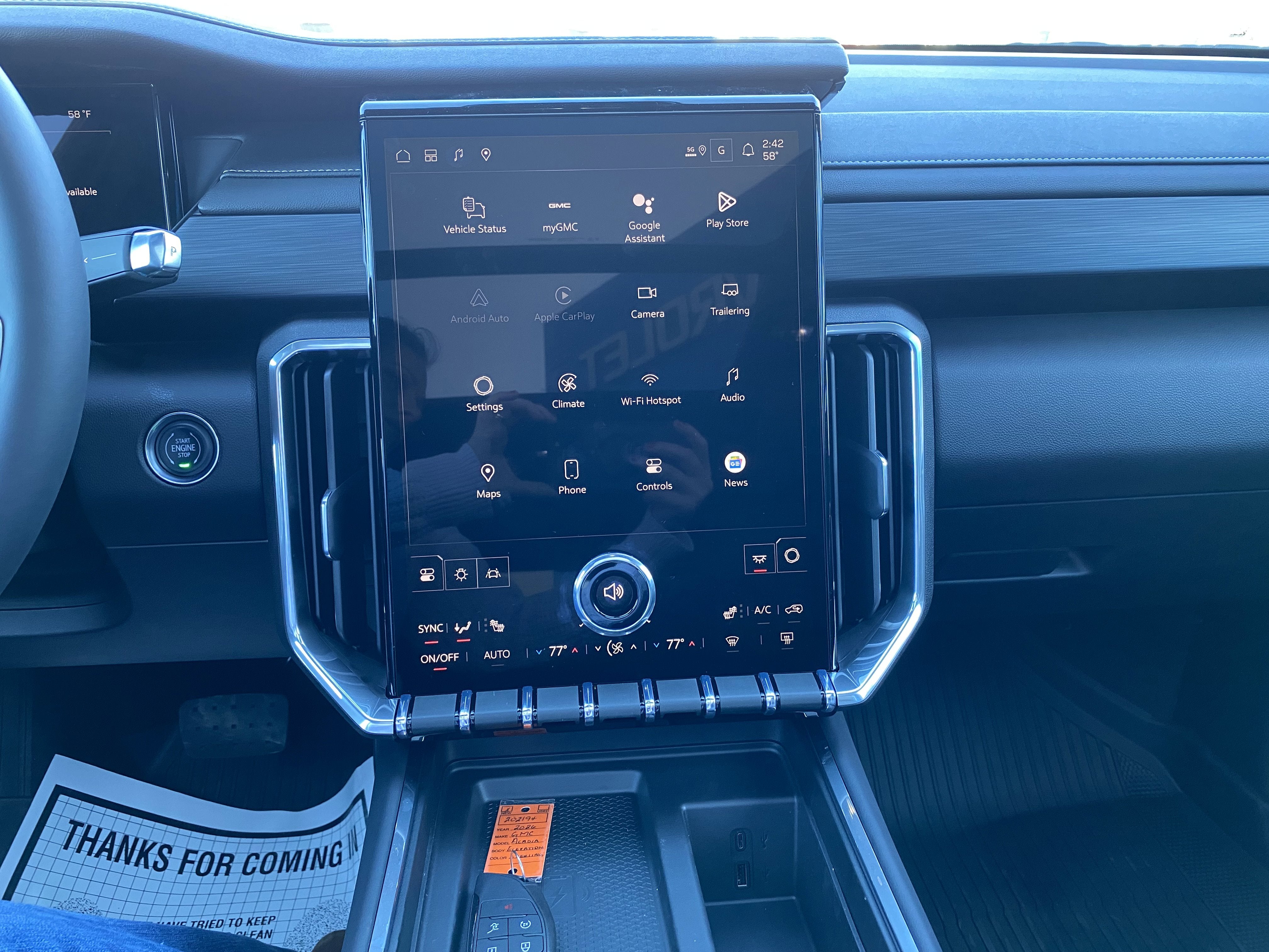 2026 GMC Acadia Elevation