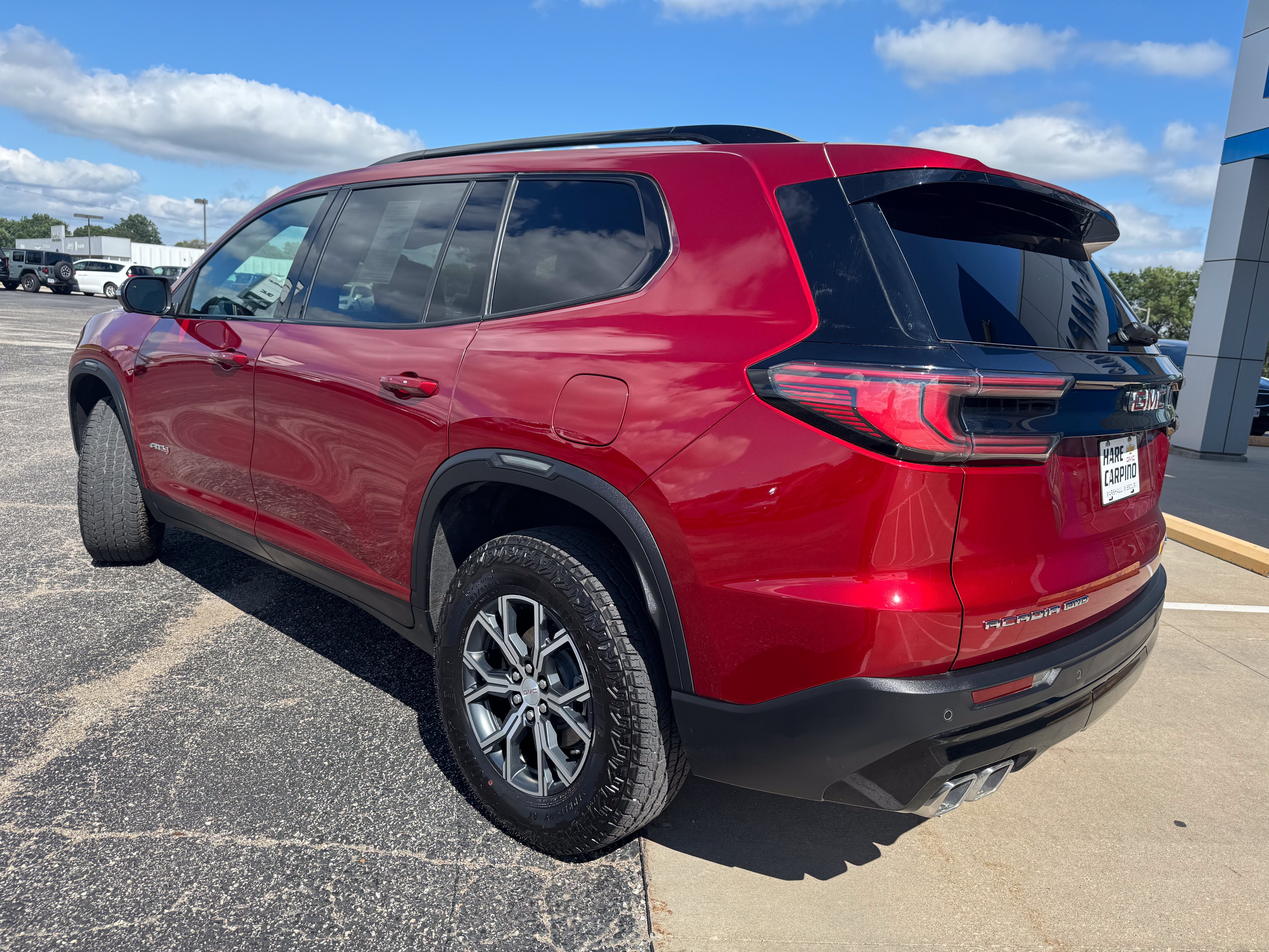 Used 2025 GMC Acadia AT4 with VIN 1GKENPRS5SJ250842 for sale in Kansas City