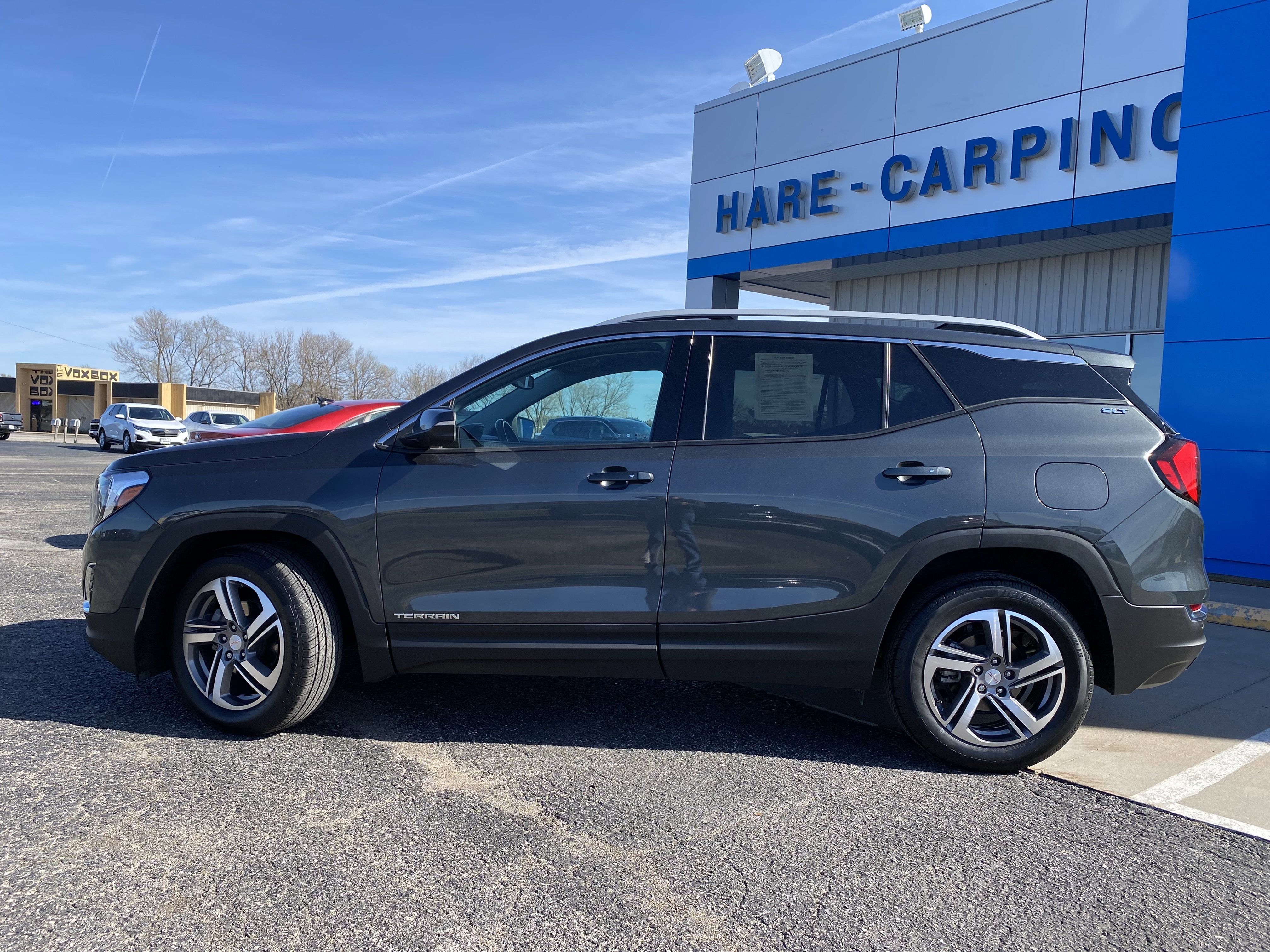 Used 2021 GMC Terrain SLT with VIN 3GKALVEV4ML355389 for sale in Kansas City